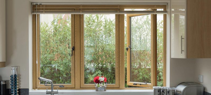 wood effect pvc windows