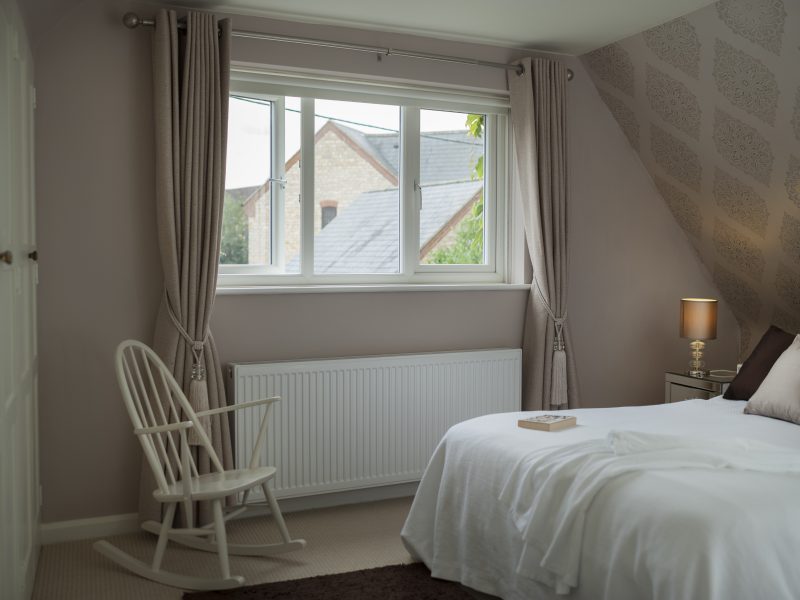 white pvc bedroom window