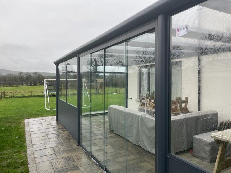 aluminium veranda glass room carrickfergus