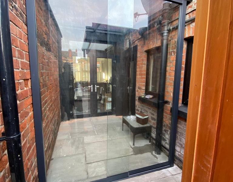 enclosed back door belfast