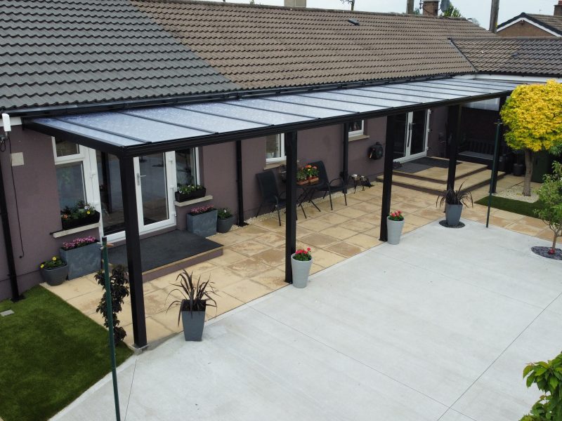 large veranda for house