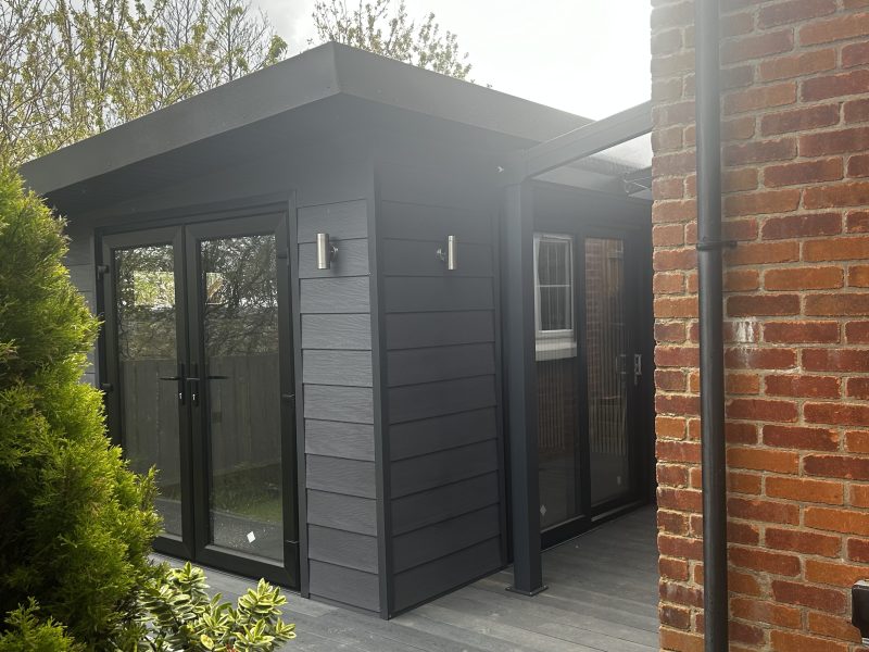 garden room with veranda