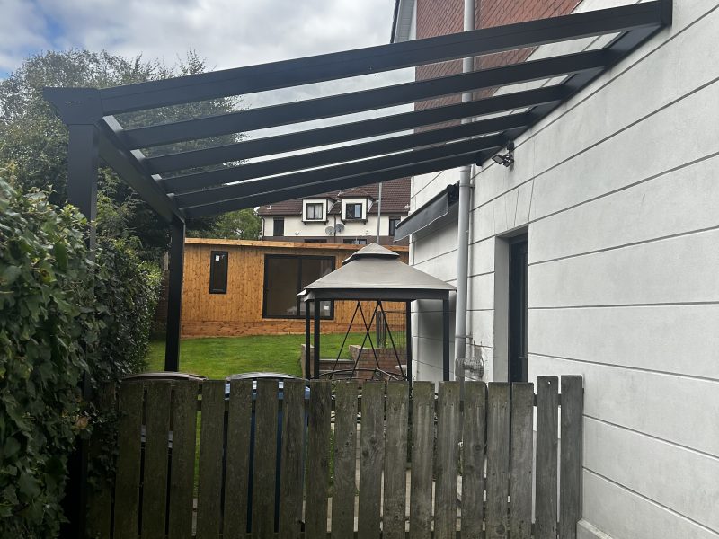 glass roof aluminium veranda belfast
