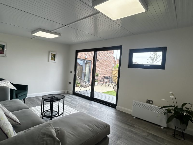 garden room entertainment space belfast