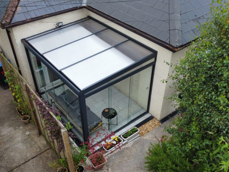 outdoor lean to veranda dundonald