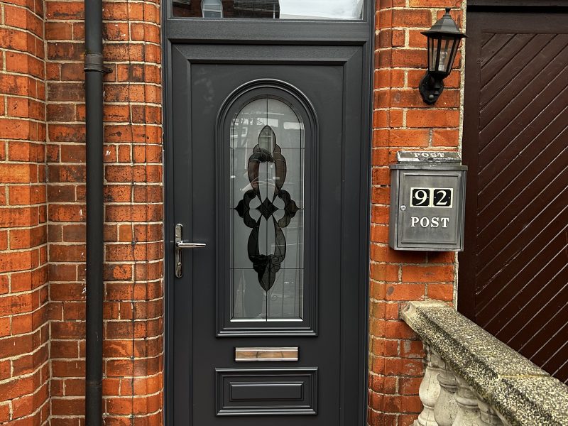 grey pvc front door belfast